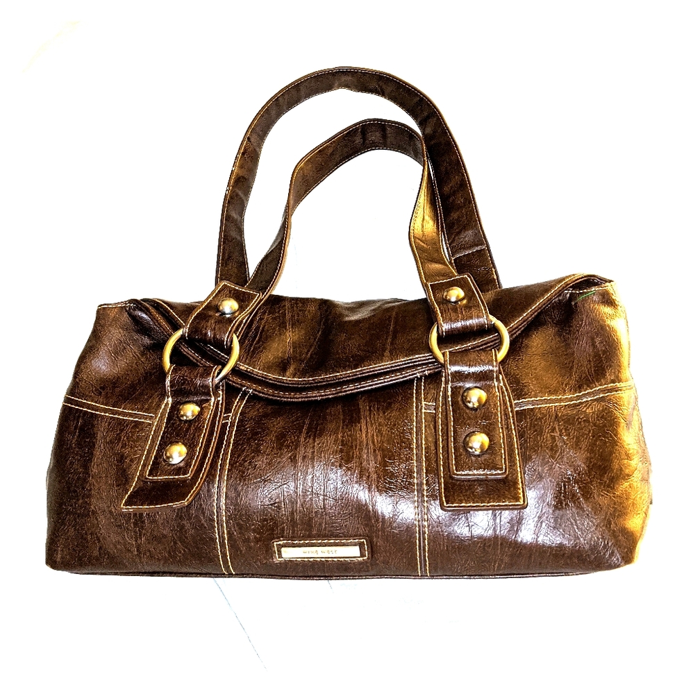 Nine West brown baguette